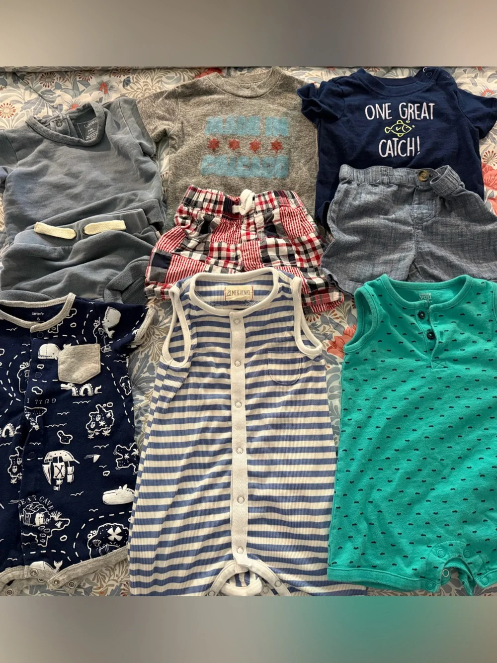 Lot of Baby Boy 3-6 months Outfit Bundle